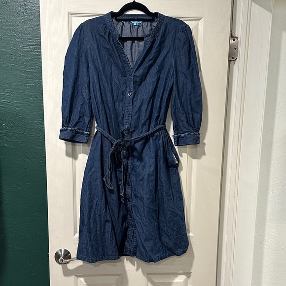Draper James Dresses & Skirts - Draper James Chambray Shirt Dress